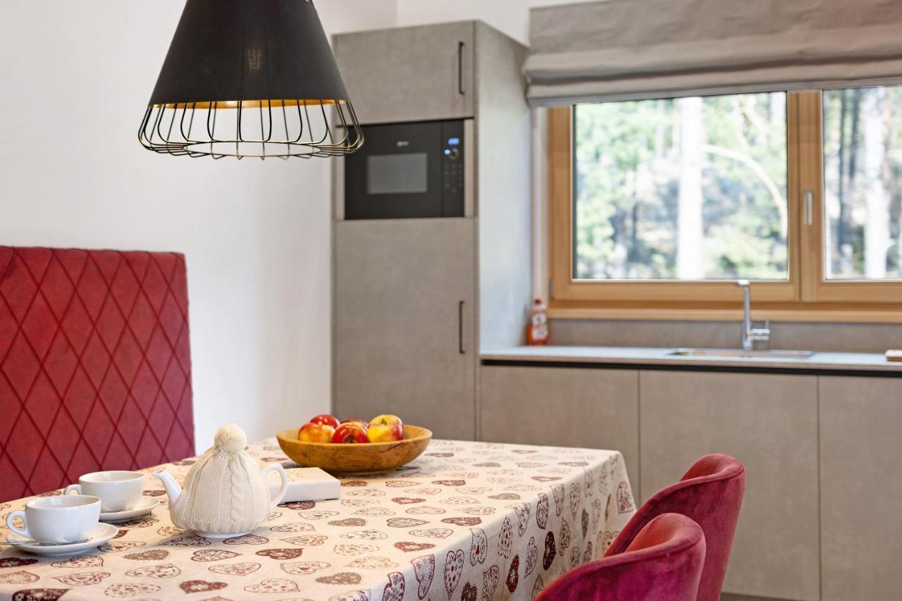 Les Ciases Chalets Dolomites Apt 5 圣维吉利奥 外观 照片