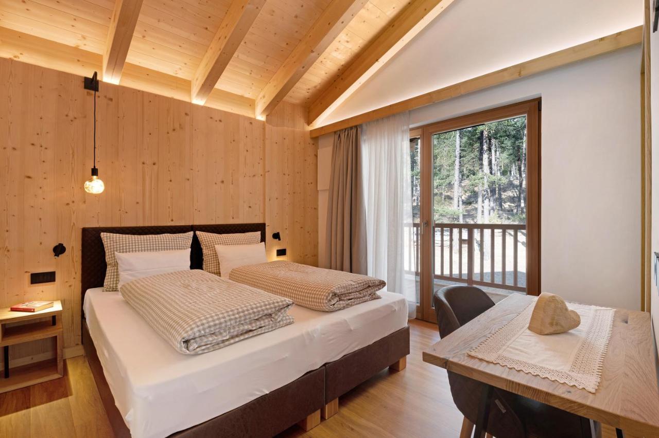 Les Ciases Chalets Dolomites Apt 5 圣维吉利奥 外观 照片